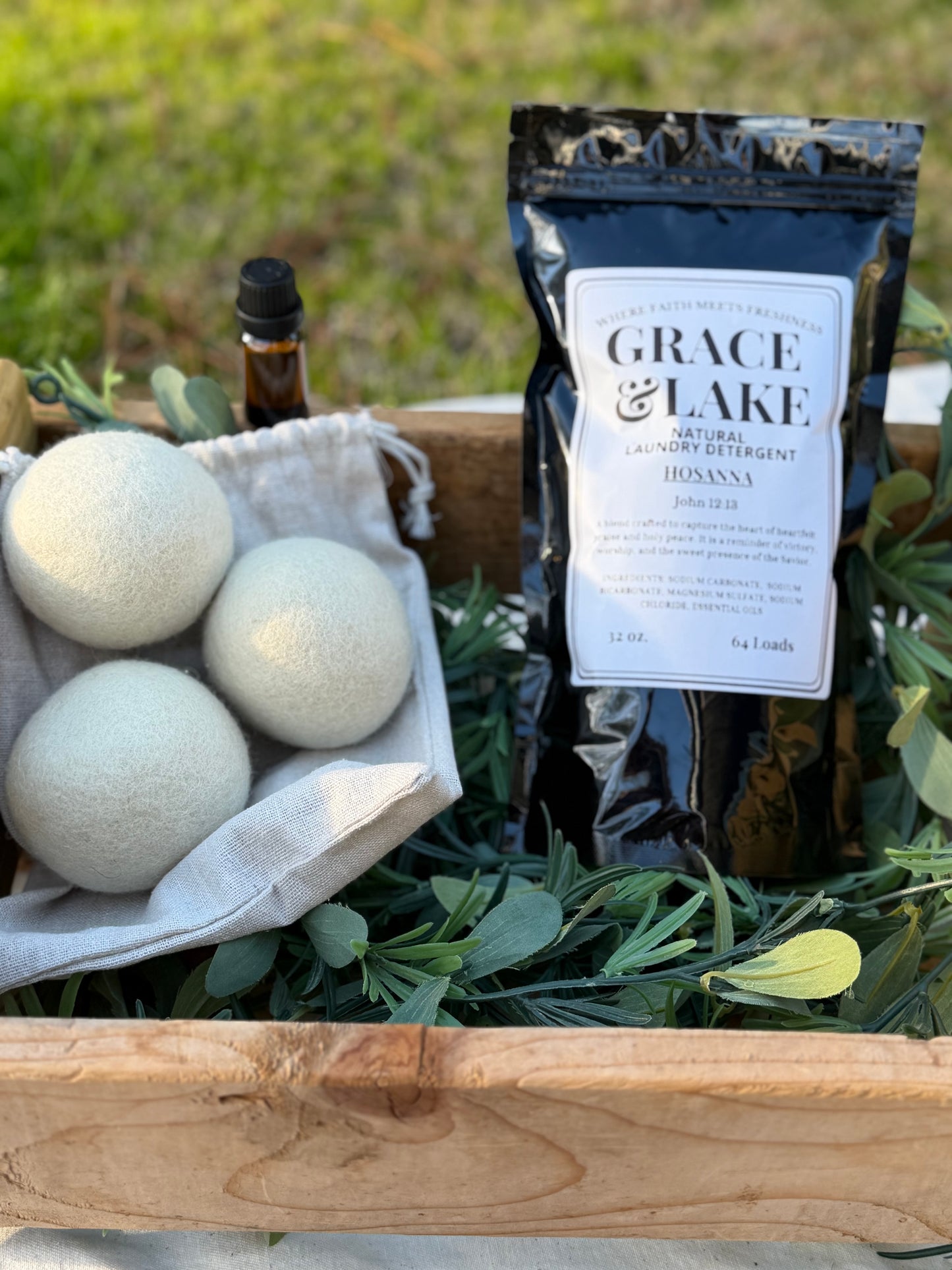 All Natural Laundry Box