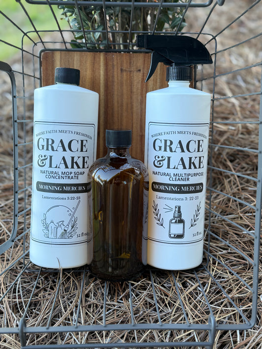 All Natural 32oz Mop Soap + Multipurpose Cleaner Bundle